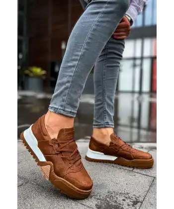 CH067 GTB Warrem Erkek Ayakkabı TABA