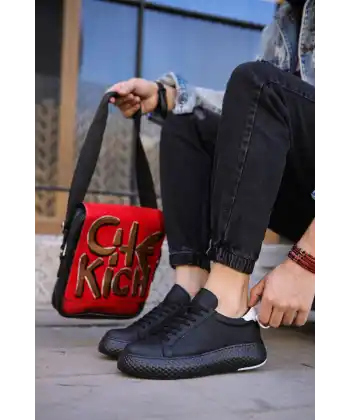 CH107 CST Felibord Erkek Ayakkabı SIYAH/BEYAZ