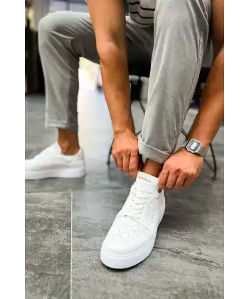 CH153 CBT Oxford Erkek Ayakkabı BEYAZ