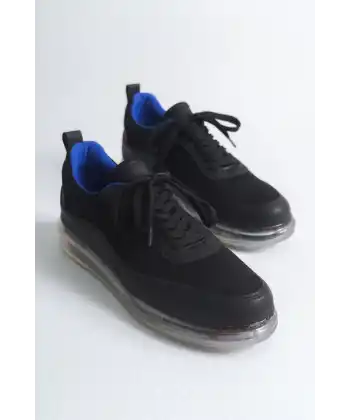 CH181 - RRT İpekyol  Erkek Ayakkabı SIYAH/SAX MAVI