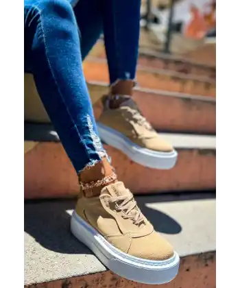 CH187 SBT Kadın Ayakkabı KUM