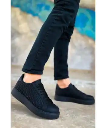 CH203 OST Maglieria Erkek Ayakkabı SIYAH