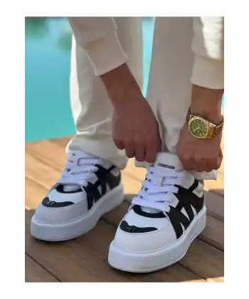 CH2407 CBT Star-X Erkek Spor Ayakkabı BEYAZ/SIYAH