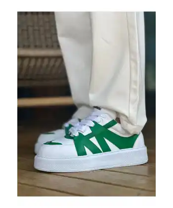 CH2407 CBT Star-X Erkek Spor Ayakkabı BEYAZ/YESIL