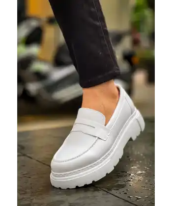 CH2417 FBT Erkek Ayakkabı BEYAZ