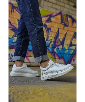 CH254 CBT Pittura Erkek Ayakkabı 434 BEYAZ / GÜMÜS COOL