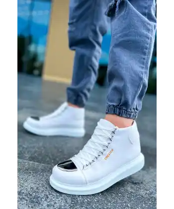 CH267 CBT Roma Mirror Erkek Bot BEYAZ