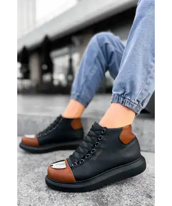 CH267 GST Roma Mirror Erkek Bot SIYAH/TABA