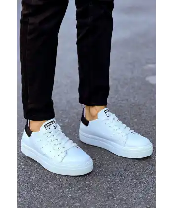 CH983 CBT Tennis Erkek Ayakkabı BEYAZ/SIYAH