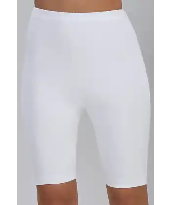 Çift Kaplan  İnterlok Kumaş Kadın Paçalı Külot