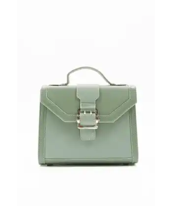 Clement Yeşil Kadın El Çantası