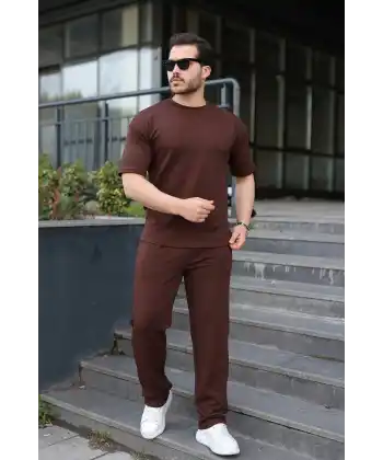 Erkek Alt Üst Krep İkili Takım