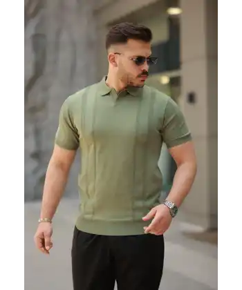 Erkek Hemşire Yaka Kısa Kollu Tişört