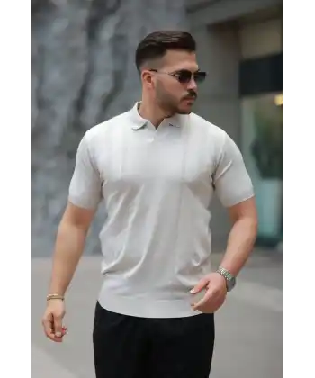 Erkek Hemşire Yaka Kısa Kollu Tişört