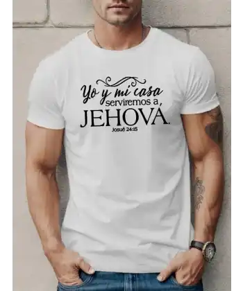 Erkek Jehova Baskılı Süprem T-shirt