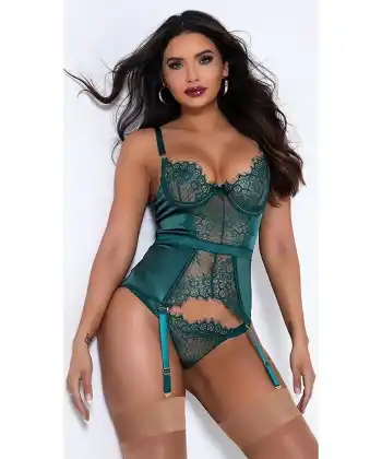 For Dreams 8350 Fantezi Bustiyer Jartiyer Takımı