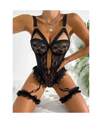 For Dreams 8450 Fantezi Dantelli Bodysuit