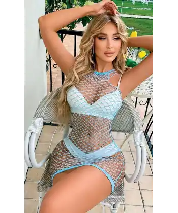 Nightlight Kadın Elbise Fantazi File Kadın Vücut Çorabı