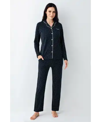 Pierre Cardin 9092-S Gömlek Pijama Takımı Takımı