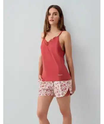 Pierre Cardin 9197-S Askılı Şort Takım