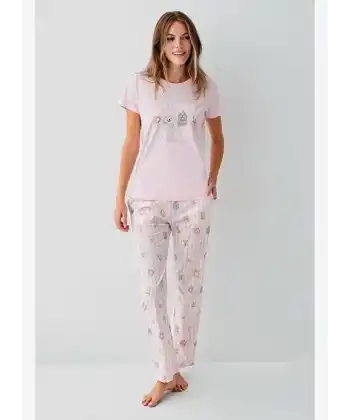 RolyPoly RP3810-S Kadın Kısa Kol Pijama Takımı