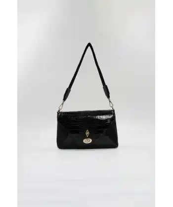 Siyah Kadın Omuz Çantası
