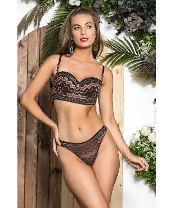 STRAPLEZ BRALET SÜTYEN, STRİNG TAKIM SİYAH (MGP31892)