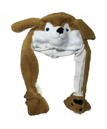 Suyutti K25465-08 Köpek Figürlü Hareketli Çocuk Şapka