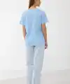 Anıl 11733  Kadın T-Shirt Ve Pantalon Takım