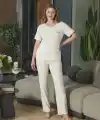 Aqua 26573 Kadın Kısa Kol Pijama Takımı