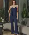 Aqua 26577 Kadın İp Askılı  Pijama Takım