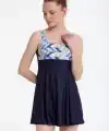 Argento 0341-329 Kadın Elbiseli Mayo