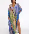 Argento 2083-3044 Kadın Uzun Kaftan