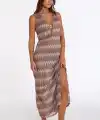 Argento 2100-3059 Kadın Triko Kolsuz Kaftan
