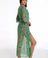 Argento 2106-3014 Kadın Önü Açık Uzun Kaftan