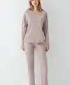 Arnetta 3407-S Kadın Uzun Kol Pijama Takım