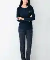 Arnetta 3429-S Kadın Uzun Kol Pijama Takım
