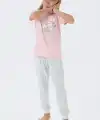 Arnetta 3571-2 Kız Çocuk Kısa Kol Pijama Takımı