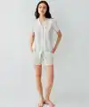 Arnetta 3578-S Kadın Gömlek Pijama Şort Takım