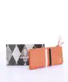 Barbara Turuncu Kadın Cüzdanı