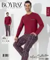 Boyraz 0406 Erkek Uzun Kol Pijama Takımı