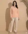Boyraz 20700 Kadın Milan Uzun Kol Pijama Takımı