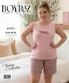 Boyraz BPS-01791 Kadın Battal Şortlu Takım