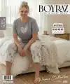 Boyraz BPS-01825  Kadın Battal Kısa Kol Kapri Takım