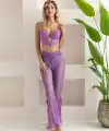 BRALET, PANTOLON, STRİNG TAKIM LİLA (MGP32106)