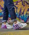 CH254 CBT Pittura Erkek Ayakkabı 486 PEMBE / MAVI COOL