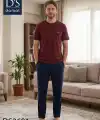 Ds Damat 2601 Erkek Spring Kısa Kol Pijama Takımı