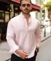 Erkek Fresh Keten Gömlek
