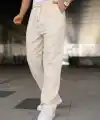 Erkek İthal Yıkamalı Keten Pantolon
