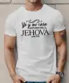 Erkek Jehova Baskılı Süprem T-shirt